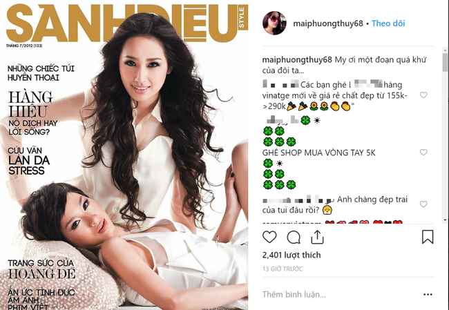 Không để tâm đến Noo Phước Thịnh, Mai Phương Thúy lại bồi hồi nhớ đến kỷ niệm đôi ta với người này