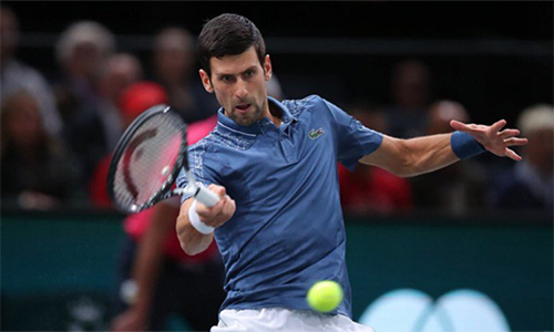 Djokovic gặp Federer ở bán kết Paris Masters