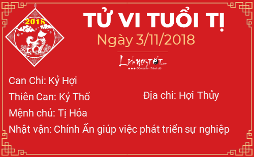 Tử vi Thứ 7 ngày 3/11/2018 của 12 con giáp: Mão gặp cú sốc lớn, Dần có lộc rơi vào đầu