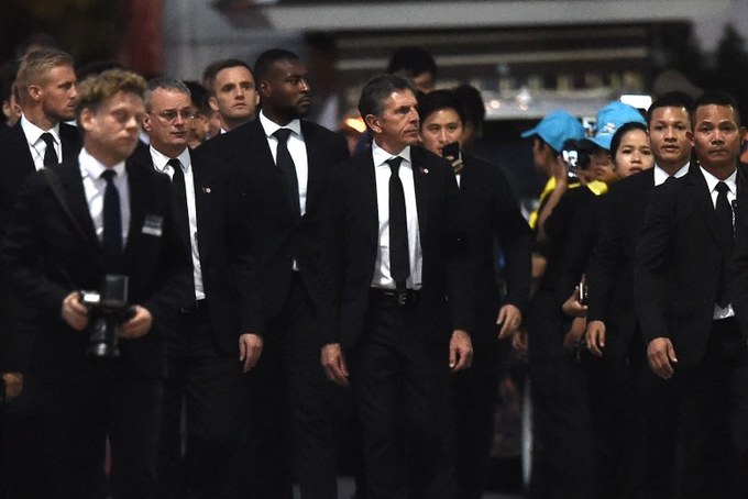Cầu thủ Leicester có mặt tại Bangkok, viếng cố Chủ tịch Vichai