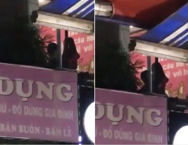 Cặp đôi thản nhiên diễn cảnh nóng tại quán trà sữa ở Hà Nội?