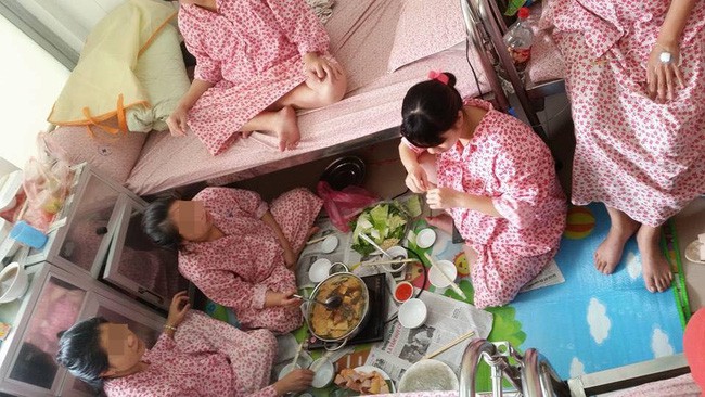 Vợ vào phòng chờ đẻ vẫn đòi ăn lẩu, ông chồng kêu trời còn dân mạng lại thấy lạc quan hết phần thiên hạ