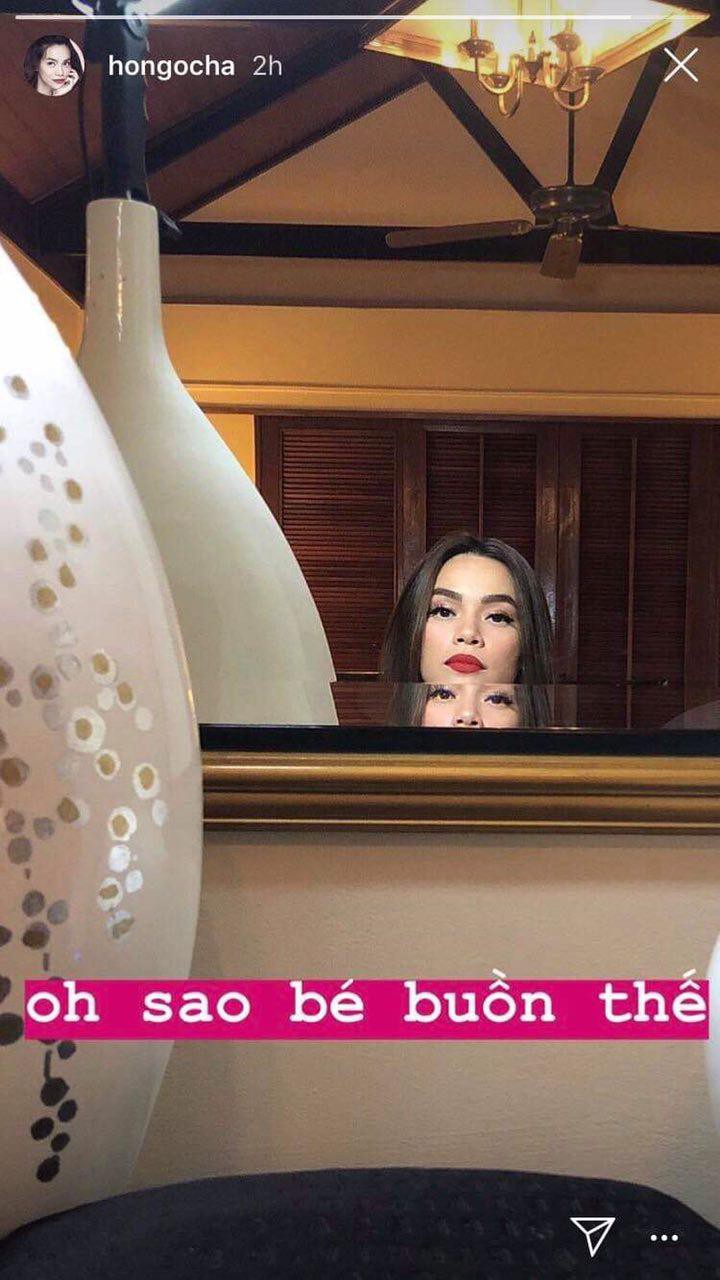 Hồ Ngọc Hà đăng ảnh mặt buồn rười rượi, nhưng tất cả những gì người ta cảm nhận được lại là sợ hết hồn