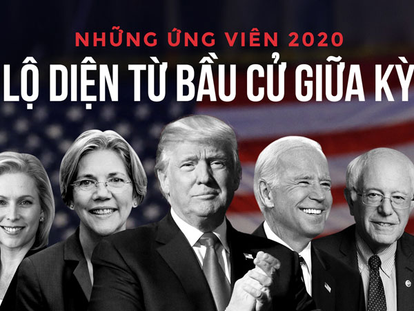 Những ứng viên 2020 lộ diện ở bầu cử giữa kỳ Mỹ