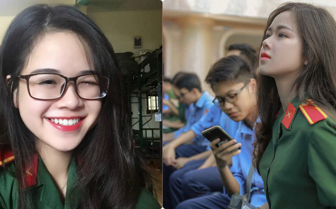 Cô gái mặc quân phục gây sốt MXH: Tôi là văn công, đương nhiên cần chăm chút vẻ bề ngoài