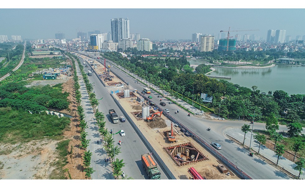 Toàn cảnh tuyến đường 8500 tỷ đồng đang tác động mạnh mẽ lên thị trường bất động sản phía bắc thủ đô