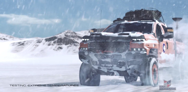 Khủng long off-road Chevrolet Silverado ZH2 xuất hiện
