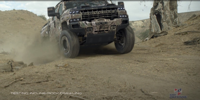 Khủng long off-road Chevrolet Silverado ZH2 xuất hiện