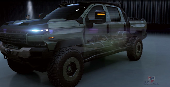 Khủng long off-road Chevrolet Silverado ZH2 xuất hiện