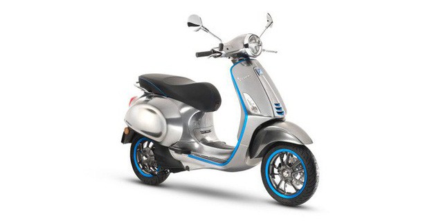 Vespa cũng có xe máy điện, giá từ 170 triệu, sẽ bán tại Việt Nam từ 2019?