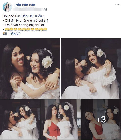 BB Trần diện váy cô dâu trong bộ ảnh cưới kiêu sa cùng Hải Triều, rộ nghi vấn chuẩn bị đi bắt chồng?