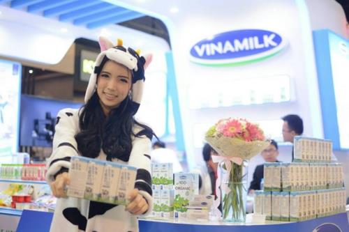 Sản phẩm sữa của Vinamilk ra mắt người tiêu dùng Trung Quốc