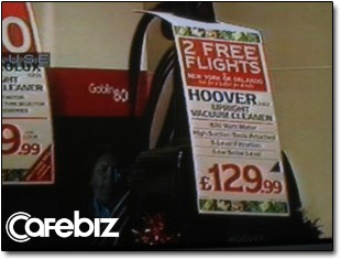 Mua máy hút bụi, tặng vé máy bay – Chương trình thảm họa khiến 3 giám đốc bị sa thải, dư luận tấn công, 30% thị phần bốc hơi, cả công ty vỡ trận