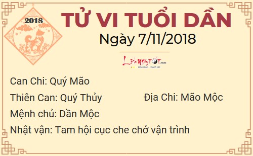 Tử vi thứ 4 ngày 7/11/2018 của 12 con giáp: Tị phất lên như diều, Hợi đi đâu cũng bị nhẵn túi