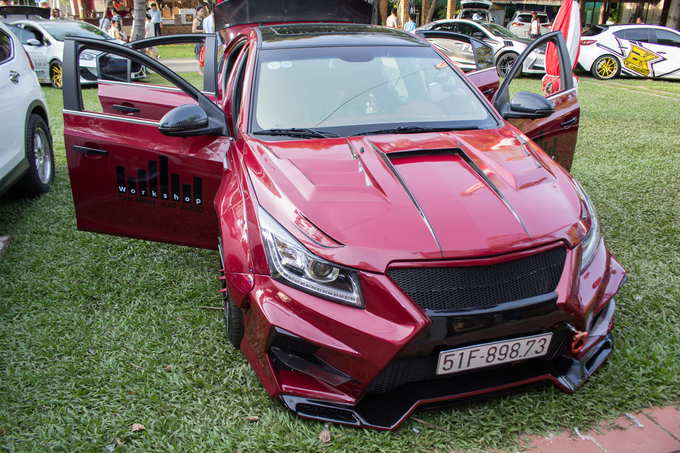 Chevrolet Cruze độ nửa tỷ đồng của dân chơi Sài Gòn