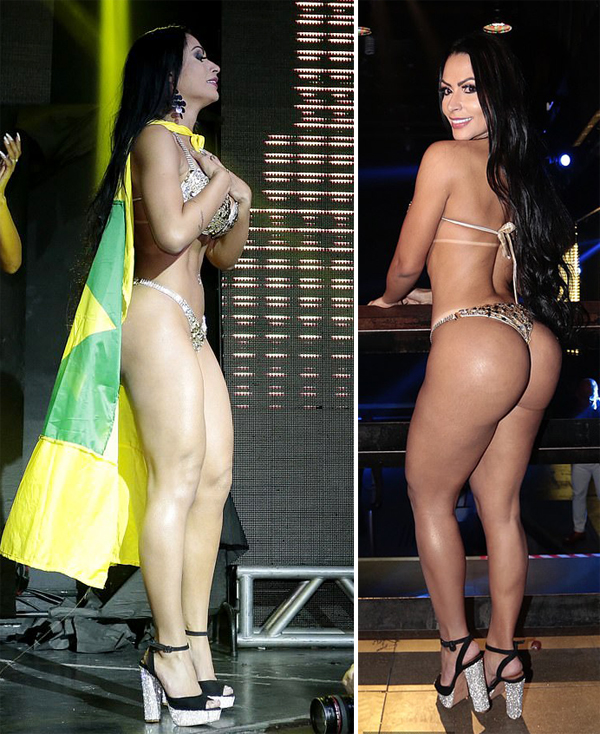 Thí sinh Hoa hậu Vòng ba giành giật giải thưởng trên sân khấu