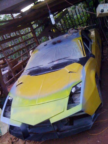 Chàng trai Hà Tĩnh độ Daewoo đồng nát 50 triệu thành siêu xe mui trần