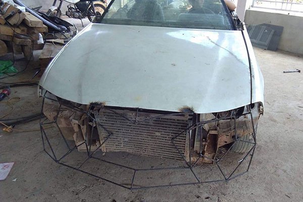 Chàng trai Hà Tĩnh độ Daewoo đồng nát 50 triệu thành siêu xe mui trần