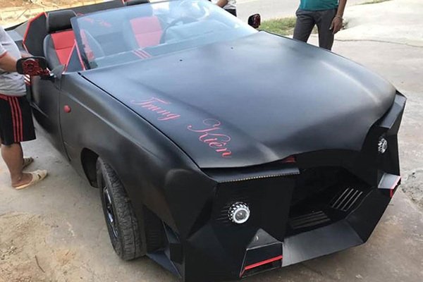 Chàng trai Hà Tĩnh độ Daewoo đồng nát 50 triệu thành siêu xe mui trần