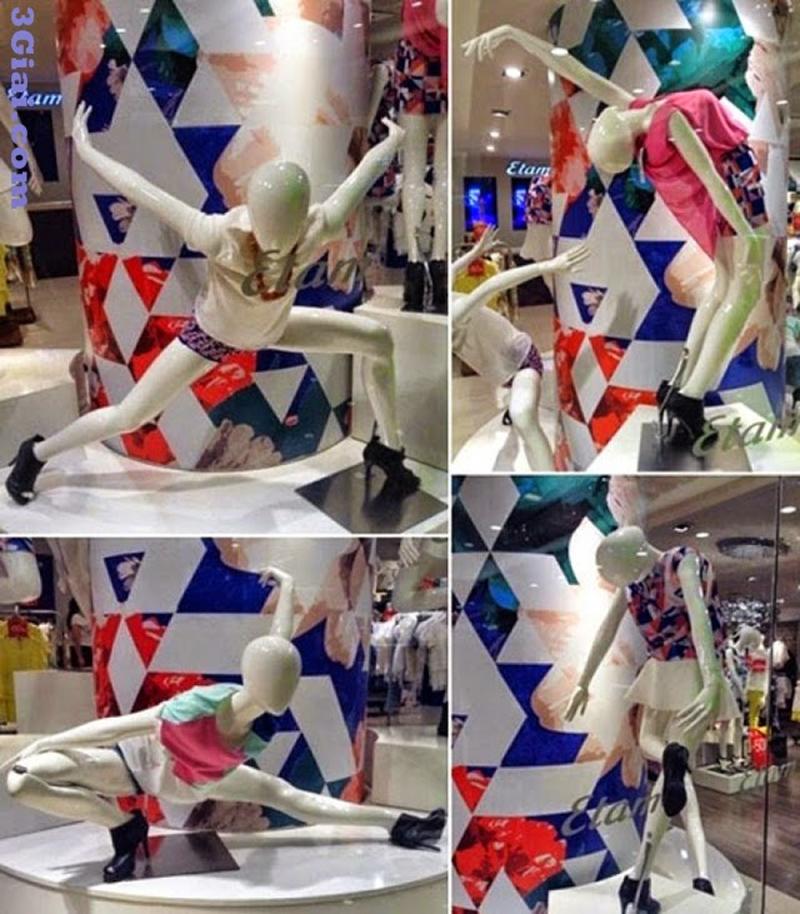 Chị em vừa ôm bụng cười, vừa thót tim khi đi mua hàng mà gặp ngay mẫu xịn cỡ này!