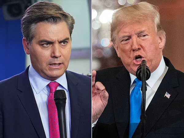 Trump đẩy cuộc chiến với CNN lên cấp độ mới sau quyết định cấm cửa phóng viên Jim Acosta