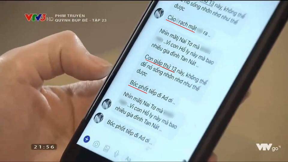 Tin nhắn khẩu nghiệp của My Sói trong Quỳnh Búp Bê đang được chia sẻ rầm rộ trên MXH