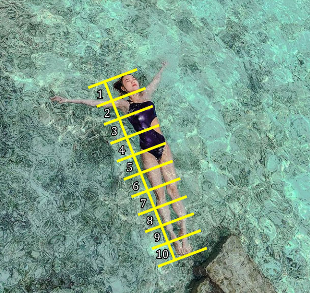 Chưa bao giờ thấy Minh Hằng chân dài đến thế, mặc biniki khoe tỉ lệ cơ thể đẳng cấp: 1 phần đầu, 9 phần thân!