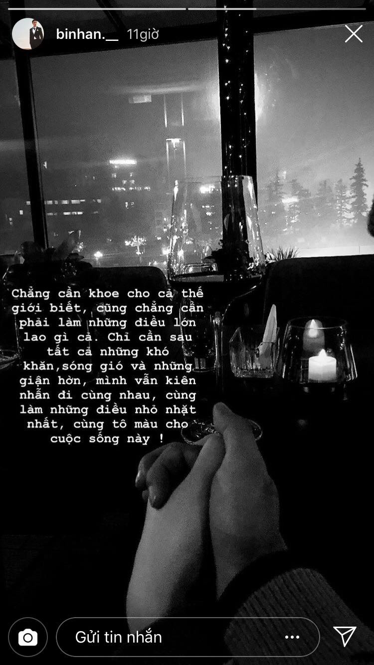 Bình An có động thái lạ sau loạt ảnh hẹn hò á hậu Phương Nga