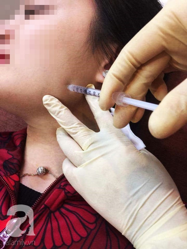 Nữ sinh viên 19 tuổi biến dạng mặt, suýt mù mắt vì tiêm nâng mũi tại thẩm mỹ viện chung cư Nữ sinh viên 19 tuổi biến dạng mặt, suýt mù mắt vì tiêm nâng mũi tại thẩm mỹ viện chung cư