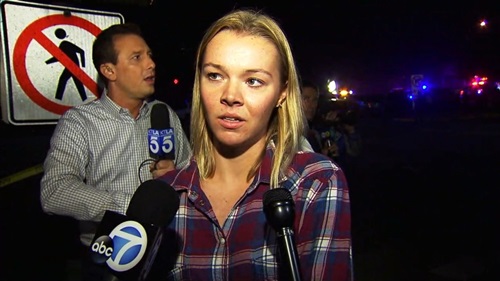 Cô gái thoát chết vụ xả súng ở Mỹ nhờ được ném qua cửa sổ