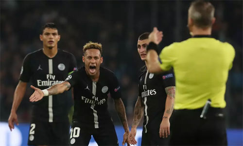 Neymar: Trọng tài phát ngôn thiếu tôn trọng đối với tôi
