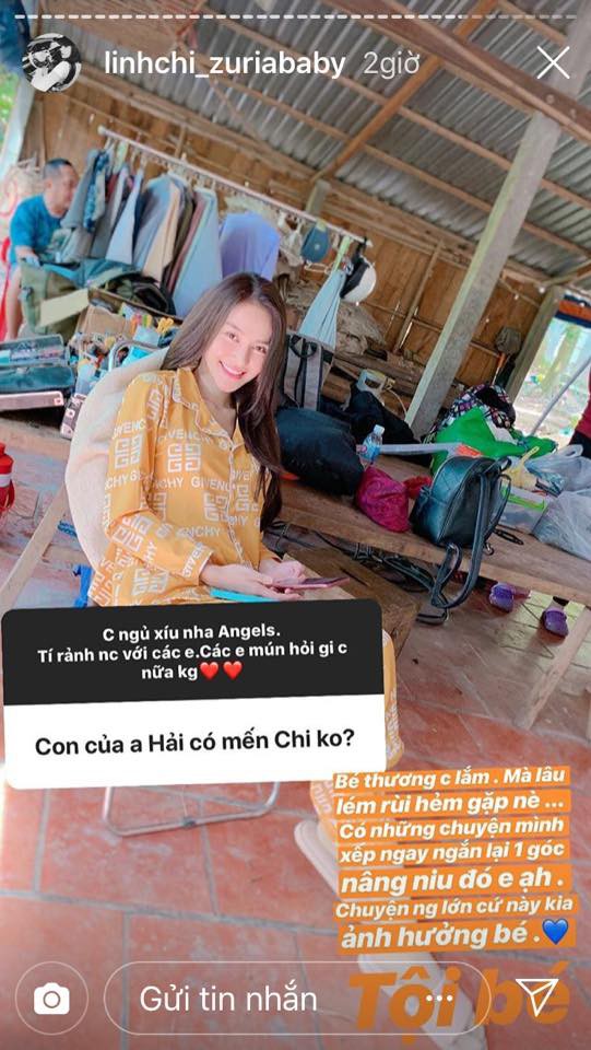 Sau nghi vấn mang bầu, Linh Chi tiết lộ mối quan hệ với con gái Lâm Vinh Hải