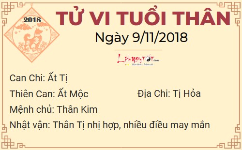 Tử vi thứ 6 ngày 9/11/2018 của 12 con giáp: Ngọ bị tiền đập choáng váng, Tị có tiểu nhân phá hoại