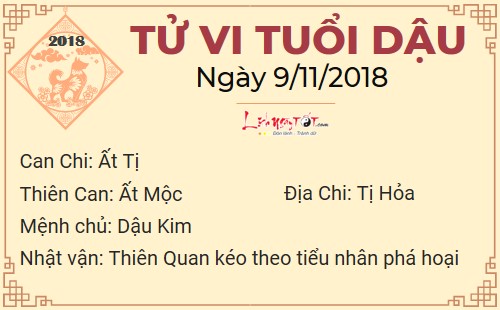 Tử vi thứ 6 ngày 9/11/2018 của 12 con giáp: Ngọ bị tiền đập choáng váng, Tị có tiểu nhân phá hoại