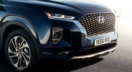 Palisade lộ diện, như chiếc Santa Fe có thêm hàng ghế