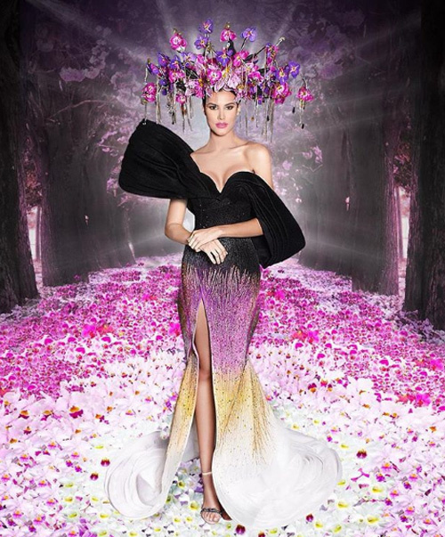 Nhan sắc tuổi 20 của tân Hoa hậu Quốc tế 2018