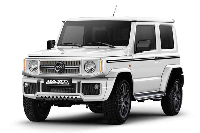 Hãng độ Nhật Bản biến hình Suzuki Jimmy thành tiểu Land Rover Hãng độ Nhật Bản biến hình Suzuki Jimmy thành tiểu Land Rover