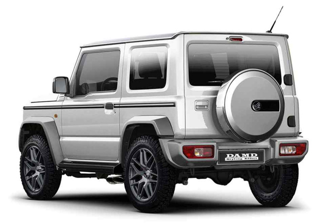 Hãng độ Nhật Bản biến hình Suzuki Jimmy thành tiểu Land Rover Hãng độ Nhật Bản biến hình Suzuki Jimmy thành tiểu Land Rover
