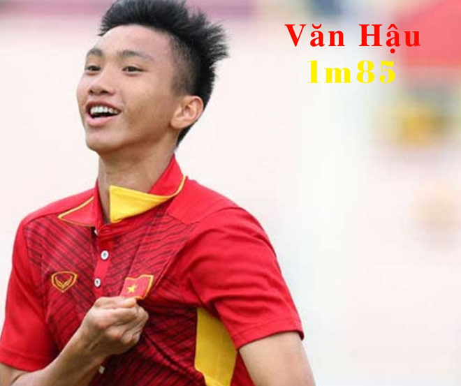 Dân mạng thích thú so sánh chiều cao các cầu thủ đội tuyển Việt Nam