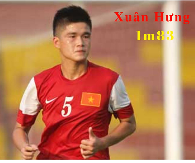 Dân mạng thích thú so sánh chiều cao các cầu thủ đội tuyển Việt Nam Dân mạng thích thú so sánh chiều cao các cầu thủ đội tuyển Việt Nam