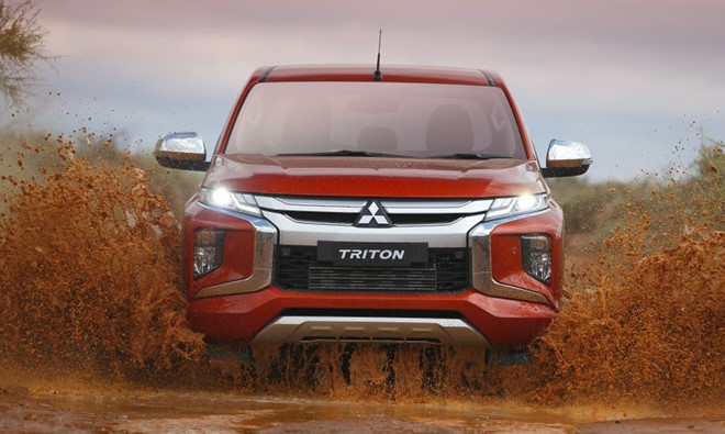 Phiên bản nâng cấp Mitsubishi Triton - thiết kế mới, hộp số mới