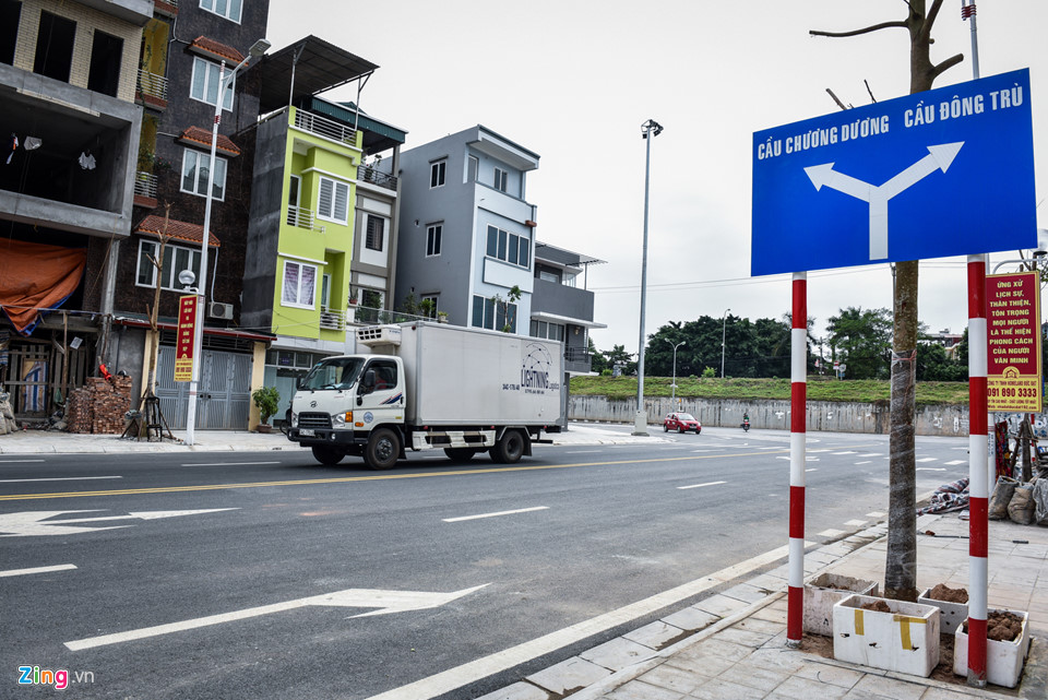 Tuyến đường không tên gần 200 tỷ đồng ở Hà Nội vừa khánh thành