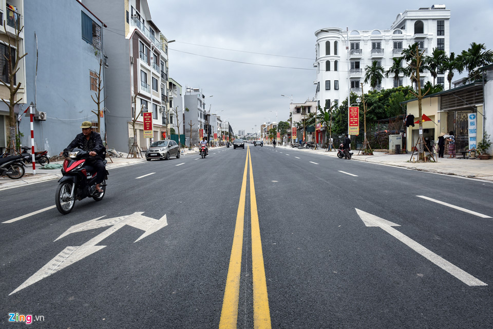 Tuyến đường không tên gần 200 tỷ đồng ở Hà Nội vừa khánh thành