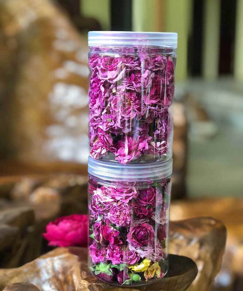 Trà hoa hồng nguyên bông 10 triệu/kg, bà chủ bỏ 2 tỷ không dám uống nhiều