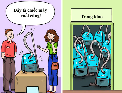 10 tình huống bạn bị dụ mua đồ vô dụng mà không biết