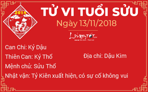 Tử vi thứ 3 ngày 13/11/2018 của 12 con giáp: Dậu được Thực Thần chiếu cố, Tỵ gặp tai họa bất ngờ