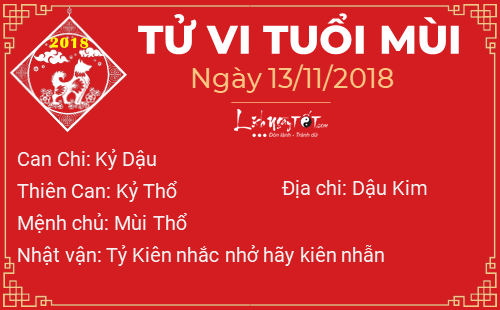 Tử vi thứ 3 ngày 13/11/2018 của 12 con giáp: Dậu được Thực Thần chiếu cố, Tỵ gặp tai họa bất ngờ