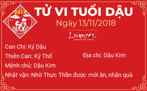 Tử vi thứ 3 ngày 13/11/2018 của 12 con giáp: Dậu được Thực Thần chiếu cố, Tỵ gặp tai họa bất ngờ