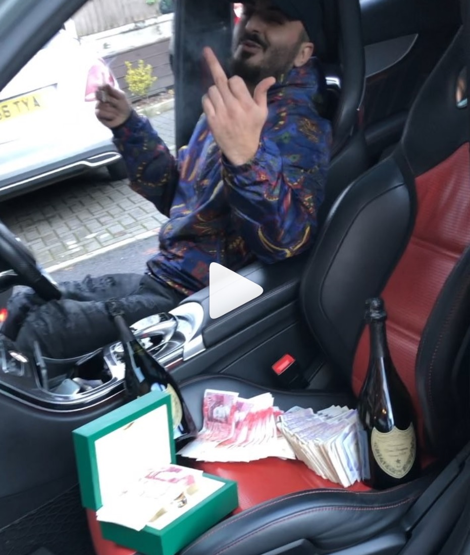 Băng đảng Albania phô trương giàu có tột độ trên đất Anh