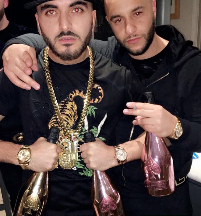 Băng đảng Albania phô trương giàu có tột độ trên đất Anh